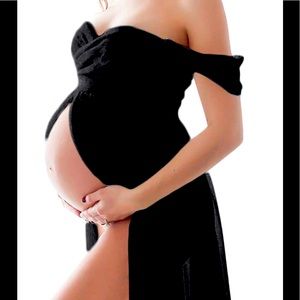Maternity photo shoot dress